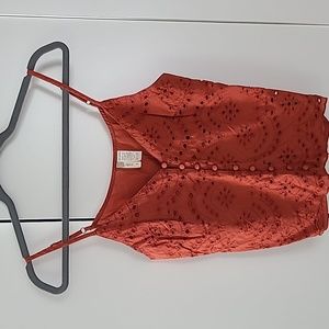 Small rust color top